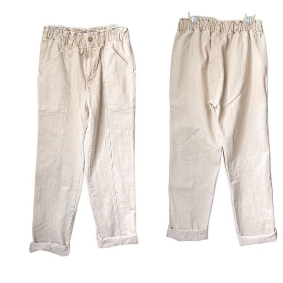 MOTHER The Springy Ankle Jeans Sand Beige 27 - Picture 5 of 10